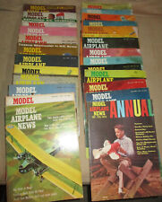Model Airplane News Magazine Lot - 1961 and 1966 - Full years - USED picture