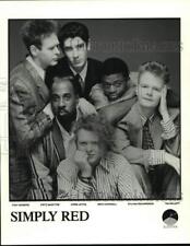 1987 Press Photo Simply Red - nop79300 picture