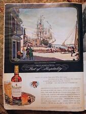 Vintage 1944 Philadelphia Blended Whiskey Advertisement picture