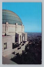 Postcard Planetarium Dome Griffith Observatory Los Angeles California picture