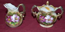 Vintage Enesco Victorian Style Creamer and Sugar Set picture