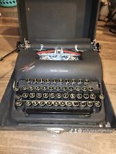 1946 Smith-Corona Clipper Vintage Portable Typewriter Untested With Case picture