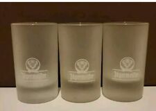 Jagermeister (SET OF 3) Frosted Large Double Jager Shot Glasses picture
