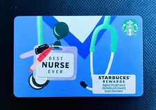 2022 Starbucks BEST NURSE EVER Gift Card New #6201 picture