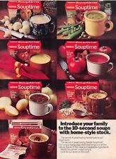 Nestle Souptime Vintage 1970s Print Ad Steaming Hot Cup of Soup picture
