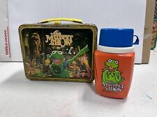 Vintage 1978/1979 The Muppet Show Metal Lunchbox With Thermos picture