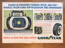 1953 Good Year All Nylon Cord Tire, Falstaff Beer  Vintage Print Ads picture