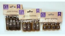 🔥Lot of 12 MINIATURE POTION BOTTLES (3 Sizes) Halloween Apothecary Vignette NEW picture