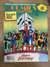 Comics Feature Magazine May 1985 Marvel 25th Anniversary *HTF* picture