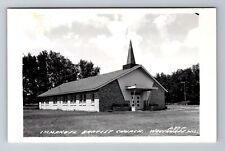 Wausaukee WI-Wisconson, RPPC: Immanuel Baptist Church, Vintage Postcard picture
