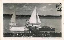1947 RPPC Ray,IN Clear Lake from the Mirador Franklin,Morgan County Indiana picture