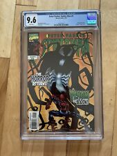 PETER PARKER SPIDER-MAN #9 CGC 9.6  NM 1999 rare variant WHITE pages picture