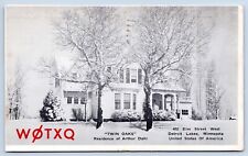 QSL CB Ham Radio WØTXQ Detroit Lakes Minnesota Vtg Becker County MN 1956 Card picture