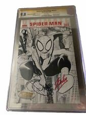 Ultimate Comics Spider-Man 1 CGC 9.8 Pittsburgh Comic Con signed By Stan Lee picture
