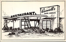 Boswell's Park Avenue Restaurant Paducah KY Postcard PC418 picture