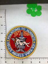 PHANTOMS TO HORNETS HELLS ANGELS VMFA-321 SQUADRON PATCH picture