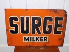 Vintage Surge Milker Metal Sign picture