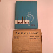 Daedalian 1950 Texas State College For Women TSCW Yearbook Classes Activities picture