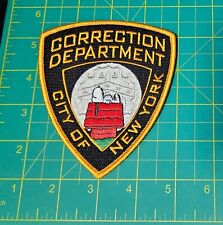 NEW YORK CITY CORRECTION Snoopy Patch picture