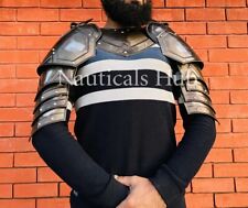 Medieval gorget spaulders shoulder armor set Medieval shoulder pauldron dwarven picture