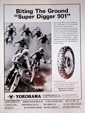 1975 Yokohama Motocross Tire Super Digger 901 - Vintage Motorcycle Ad picture