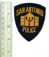 San Antonio (Bexar County) TX Texas Police Dept. - Alamo hat/vest patch - NEW picture