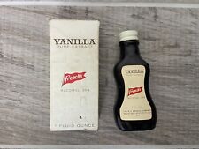 Vintage Vanilla Extract French’s 1 Fl Oz New In Box  picture