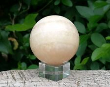 Calcite Crystal Sphere - 162g Healing Calming Reiki Spiritual Gemstone  picture