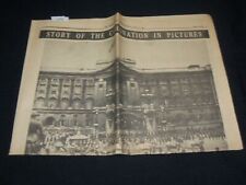 1953 JUNE 2 BOSTON GLOBE NEWSPAPER - CORONATION IN PICTURES SECTION - NP 4251L picture