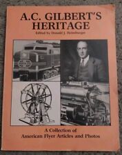 A.C. Gilbert Heritage Book 1ST EDITION FIRST American Flyer Articles Photos 1983 picture