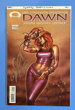 Dawn  2003 Convention Sketchbook  Image Signed by Joseph Linsner picture