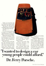 1971 Porsche: Young People Could Afford Dr Ferry Porsche Vintage Print Ad picture