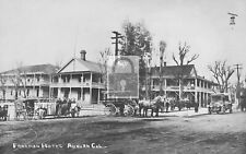 Freeman Hotel Horse Wagons Auburn California CA picture
