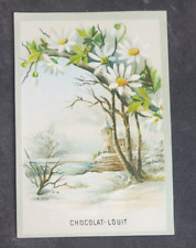 Victorian Trade Card France Chocolat Louit Freres & Co picture