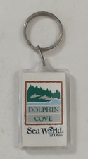 Vintage Sea World Ohio Dolphin Cove Keychain picture