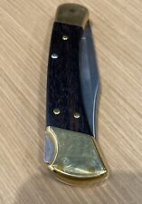 Vintage Buck Knife 110 X Folding Knife Made In USA picture