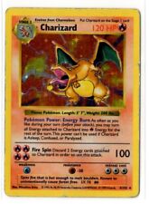 1999 Pokemon Base Set Shadowless Charizard 4/102 Heavily Played / Damaged picture