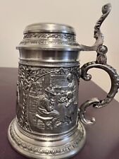 Vintage Bayern Zinn Pewter Mini Stein Collectible 94% pewter Germany 3.5 tall picture