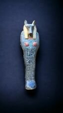 Rare Antique Ancient Anubis god of mummification Statue Pharaonic Egyptian BC picture