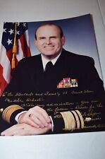 Vice Admiral Donald Hagen Signed 8x10 Photo Surgeon General US Navy picture