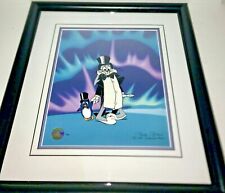 Bugs Bunny Cel Warner Bros Frigid Hare II 2x Signed Chuck Jones Rare Animation picture