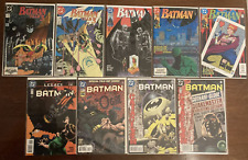 Batman 400s & 500s Lot Of 9 Set 1989-1998 picture