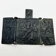 Authentic Late Or Post Medieval Russian Orthodox Icon Relic — Ca 1500-1700’s D picture