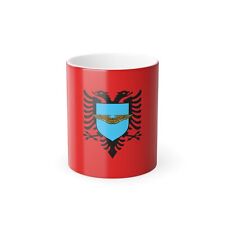Flag of the Albanian Air Forces - Color Changing Mug 11oz picture