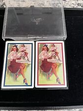 Vintage 1940’s Sylvania Electric Reddi Slip Playing Cards, 2 picture