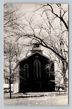 RPPC Vevay IN, Presbyterian Church, Indiana Vintage Postcard picture
