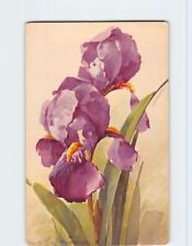 Postcard Greeting Card with Flowers Painting/Art Print picture