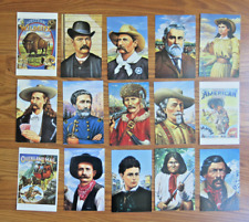 Set  15 Different Annie Oakley,  Geronimo Earp  & More , USPS 1993 POST Cards picture