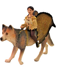 Beyala Jaro Wolf Rider Elf Fantasy Figure 70412 Schleich 2007 picture