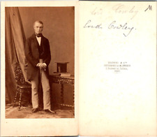 CDV Disderi, Paris, Lord Cowley, circa 1860 Vintage CDV albumen business card  picture